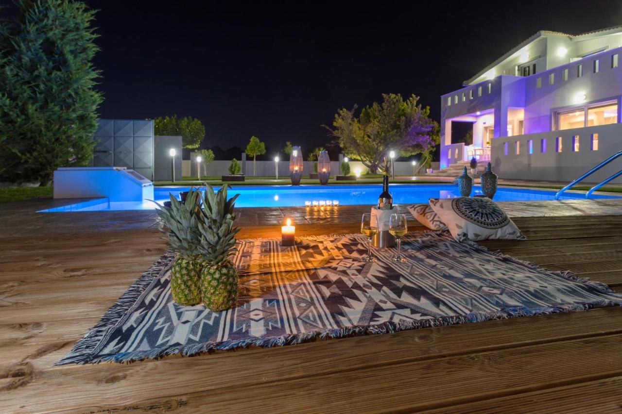 Muthee Luxurious Private Villa Laganas Esterno foto