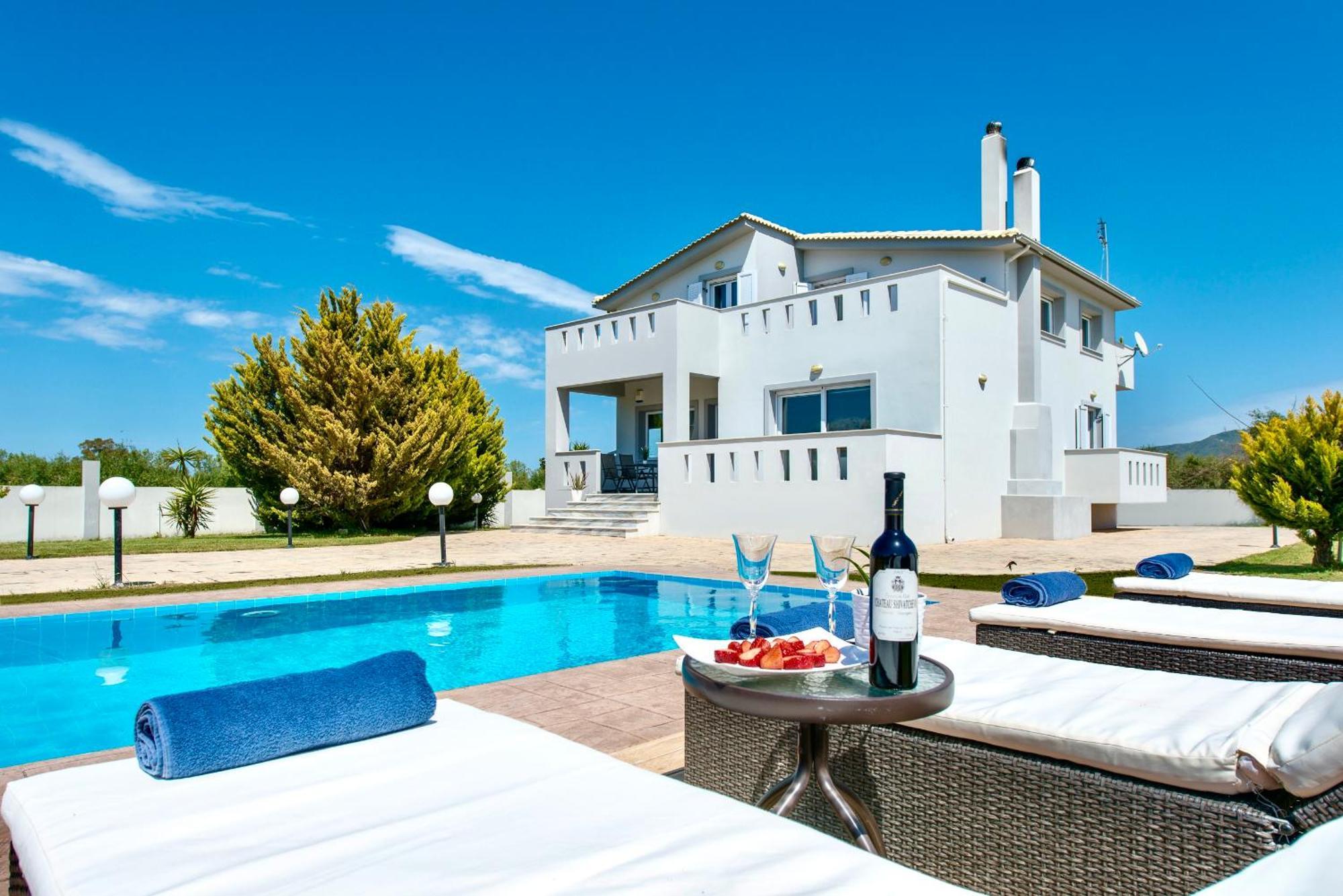 Muthee Luxurious Private Villa Laganas Esterno foto